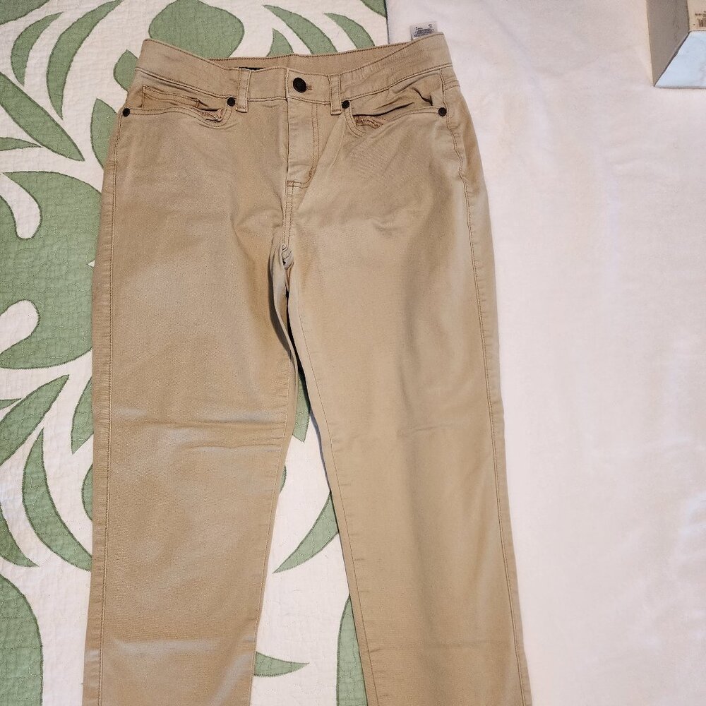 👖Brooks Brothers Classic Khaki Straight-Leg Pants – Size 6 (Women’s)